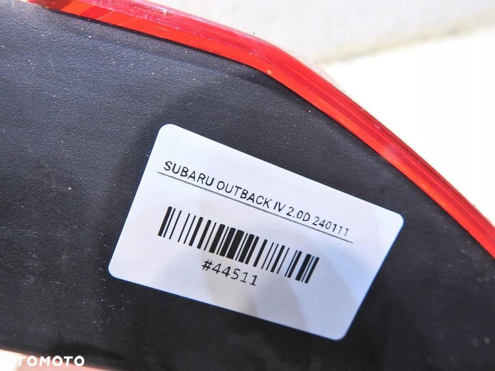 LAMPA LEWA TYLNA TYŁ KLAPY SUBARU OUTBACK IV 132-20072 - 4