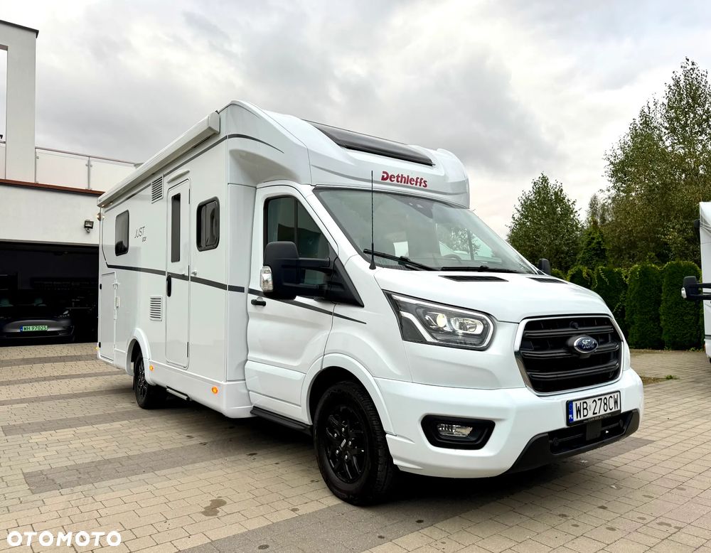 Dethleffs T7055DBL 2024 jak NOWY piękny kamper półintegra 4os bdb doposaż. 165KM - 21