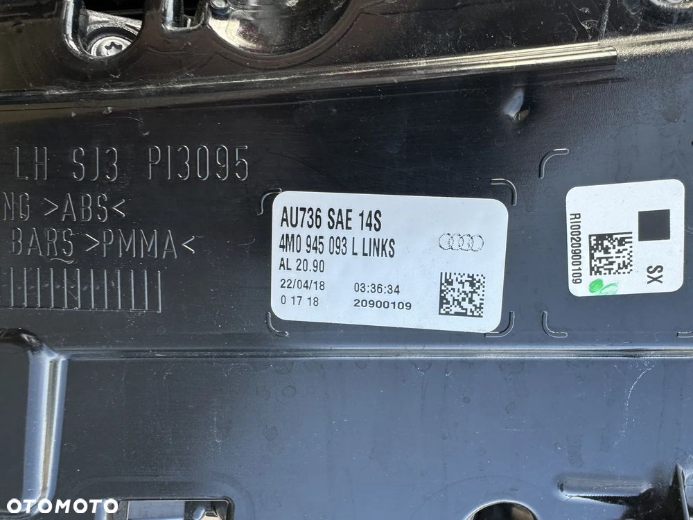 Audi Q7 4M lampa lampy tył tylne USA 4M0945093L 4M0945094L - 3