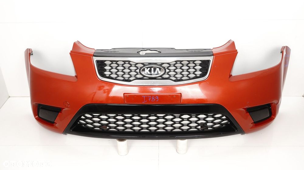 ZDERZAK PRZÓD PRZEDNI KIA RIO II LIFT 08-11R TROPICAL RED - 1