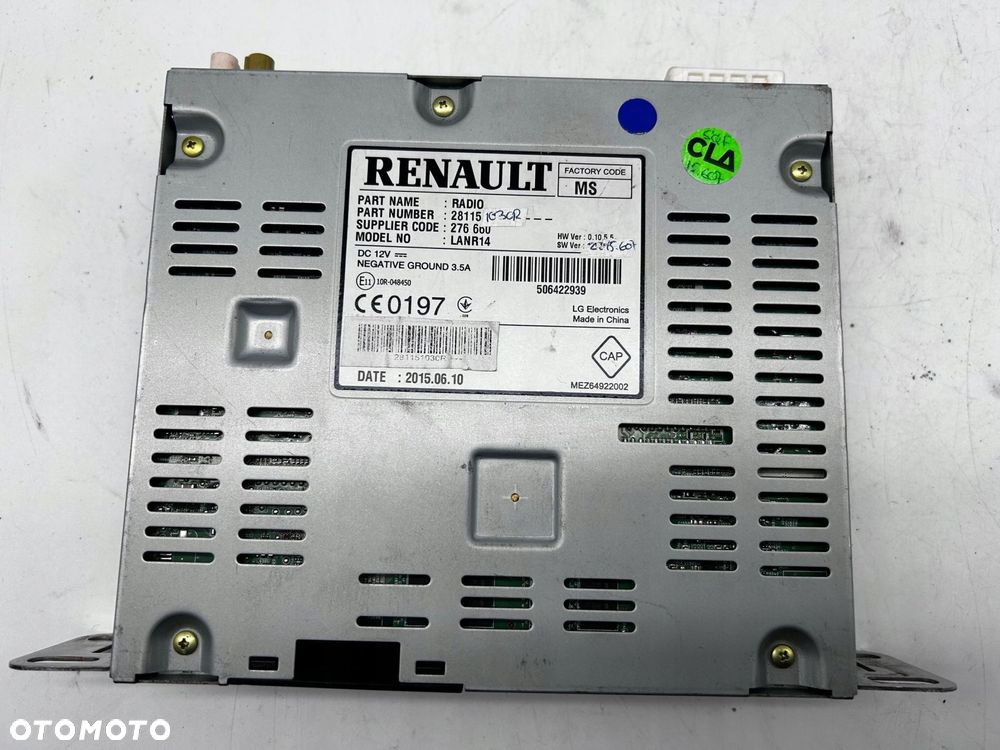 radio renault talisman 281151030r - 2