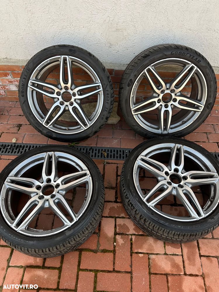 Set Jante originale AMG Mercedes W213 19” – 9Jx19 ET49 si cauciucuri - 2