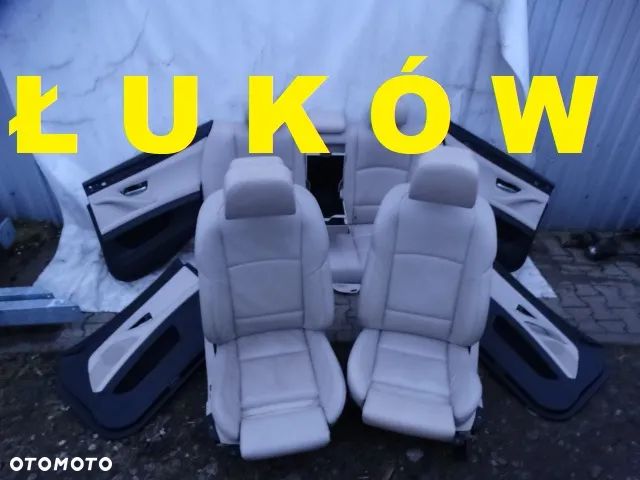 BMW F10 Komfort Mpakiet Fotele Grzane Oyster Boczki Kanapa Siedzisko Oparcie Boczek Fotel - 1