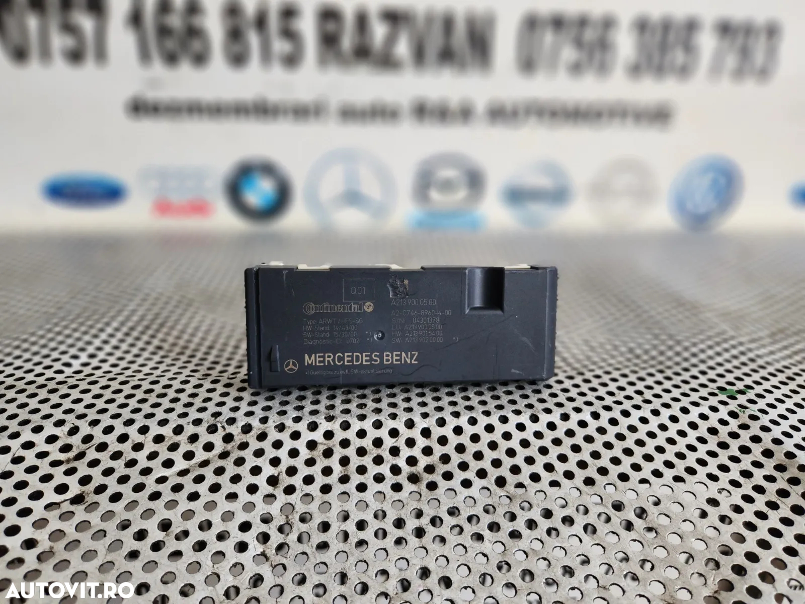 Modul Unitate Calculator Softclose Haion Hayon Mercedes GLC W253 X253 C Class W205 Cod A2139000500 Dezmembrez Mercedes GLC X253 W253 Volan Stanga Motor 654.920 - Dezmembrari Arad - 5