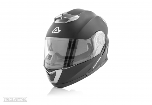 capacete modular acerbis flip up preto mate - 5