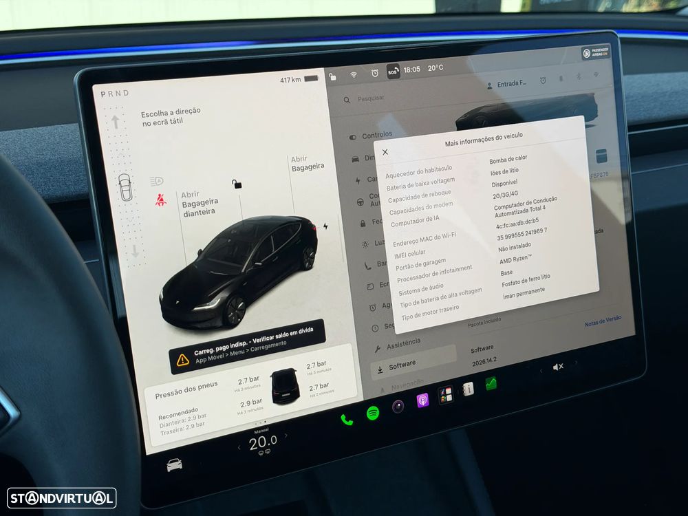 Tesla Model 3 Standard Range Plus RWD - 25