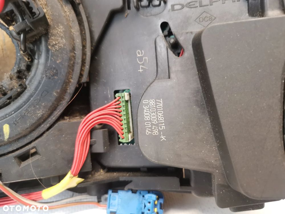 Przełącznik Zespolony Taśma Airbag Renault Kangoo II 8200906824 - 5