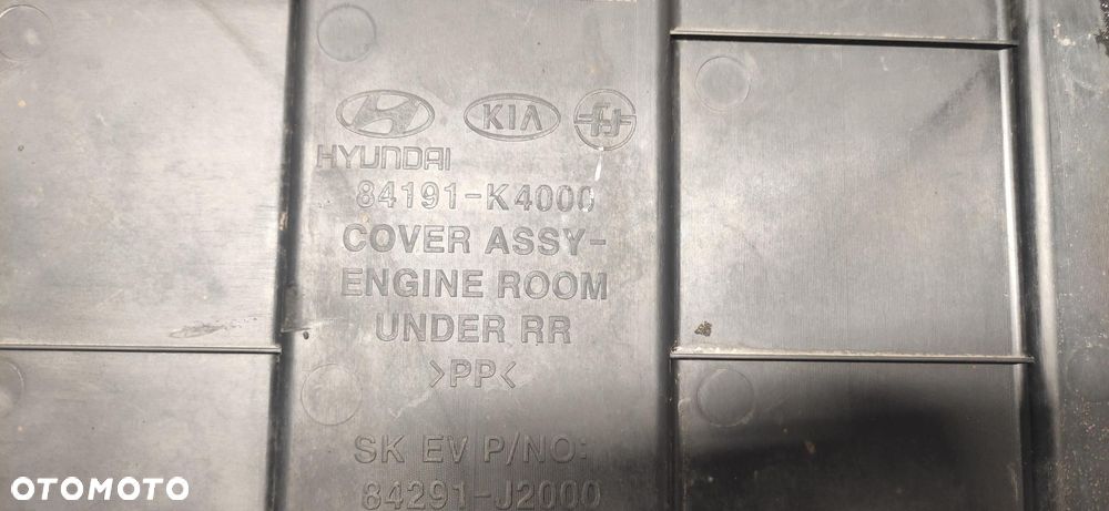HYUNDAI KONA ELECTRIC EV PŁYTA OSŁONA POD SILNIK PODWOZIA 84191-K4000 17- - 6