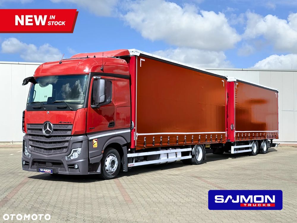 Mercedes-Benz ACTROS L 1840 / ZESTAW TANDEM 120 M3 / 7,75 M + 7,75 M / SALON PL - 1