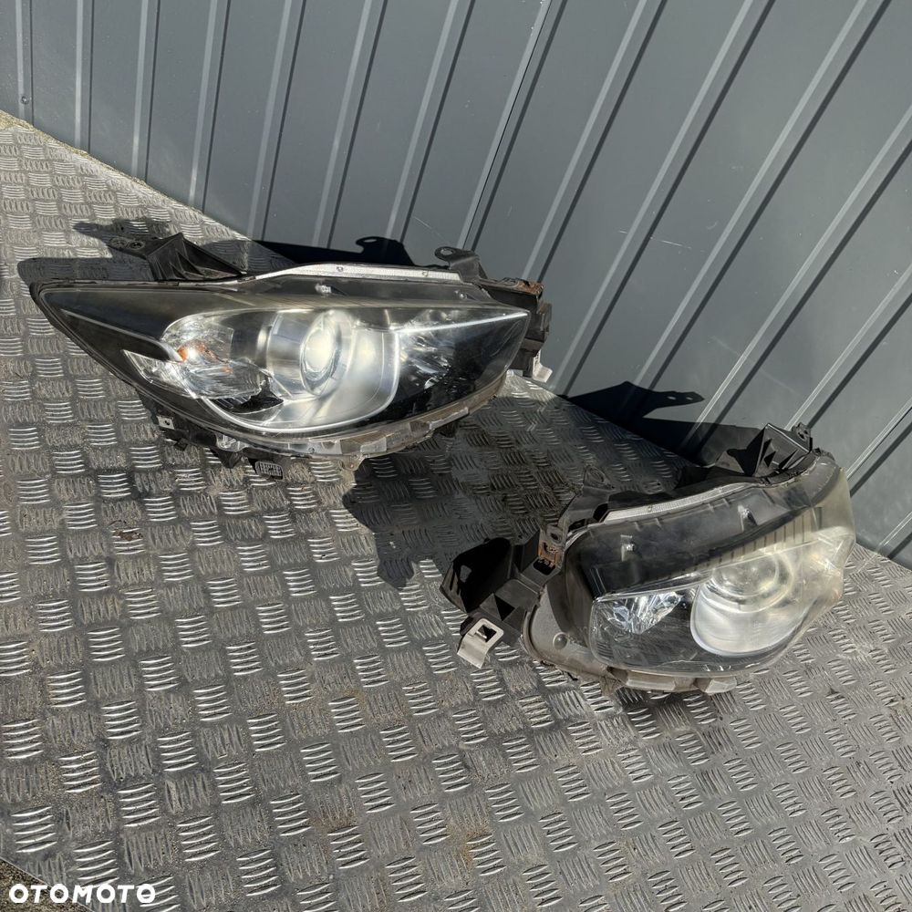 Lampy reflektory przód xenon komplet Mazda CX-5 2016r UK - 6