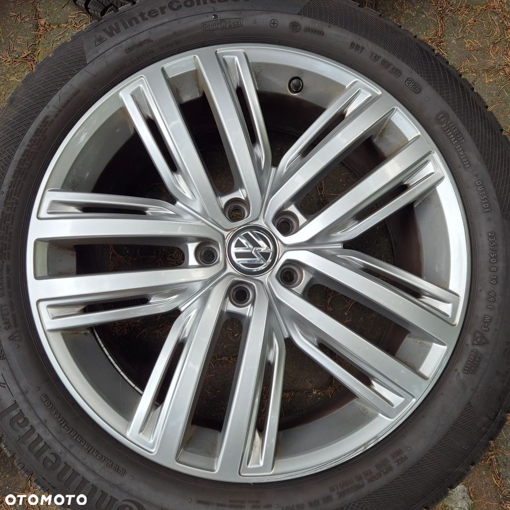 ZIMA KOŁA ORYGINAŁ VW TIGUAN 2 R-LINE Q3 SKODA KODIAQ TARRACO 235/50 R19 2025r - 9