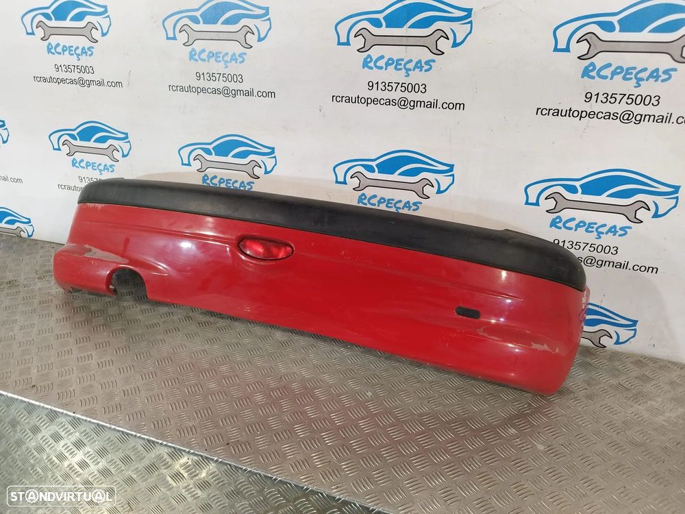 PARACHOQUES TRASEIRO TRÁS PEUGEOT 206 I 1 MK1 FASE I 9628638277 PARA-CHOQUES PARA CHOQUES - 4