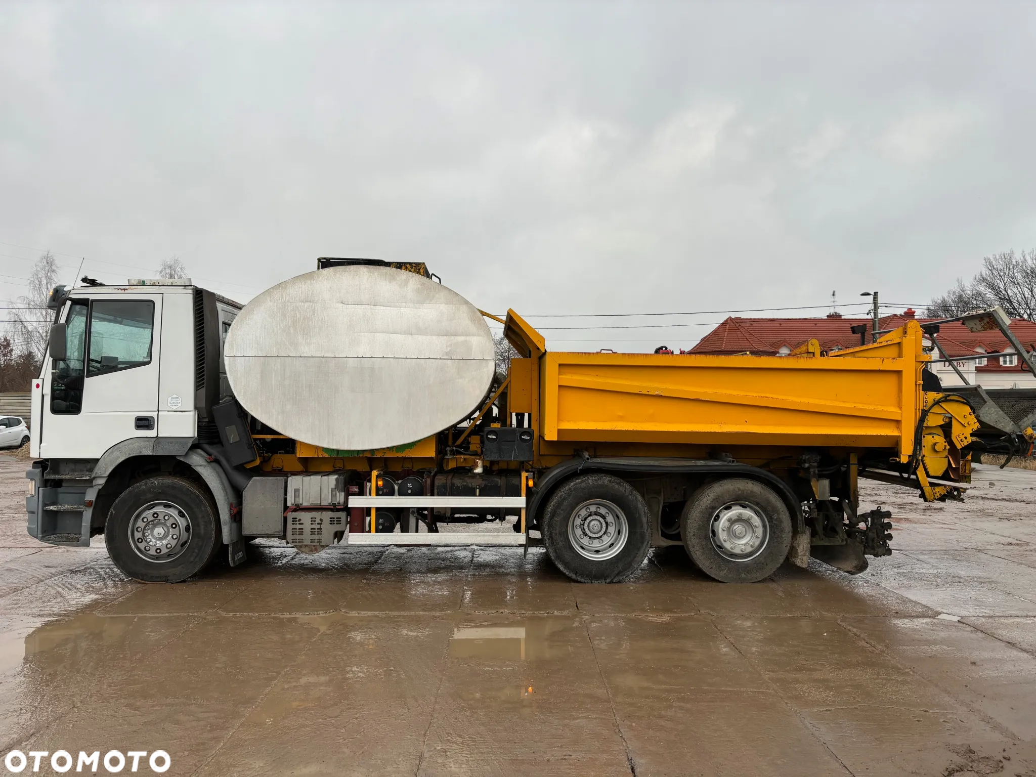 Iveco EuroTech Cursor 350 / SKRAPIARKA Drogowa / - 6