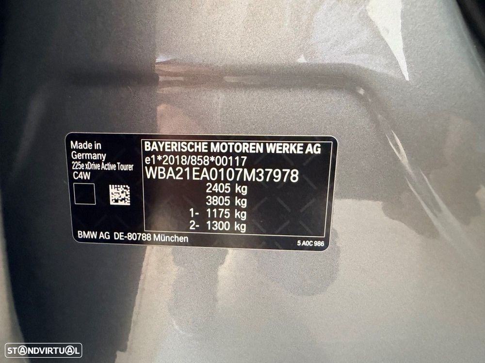 BMW 225xe Active Tourer e xDrive Edição Optimized - 44