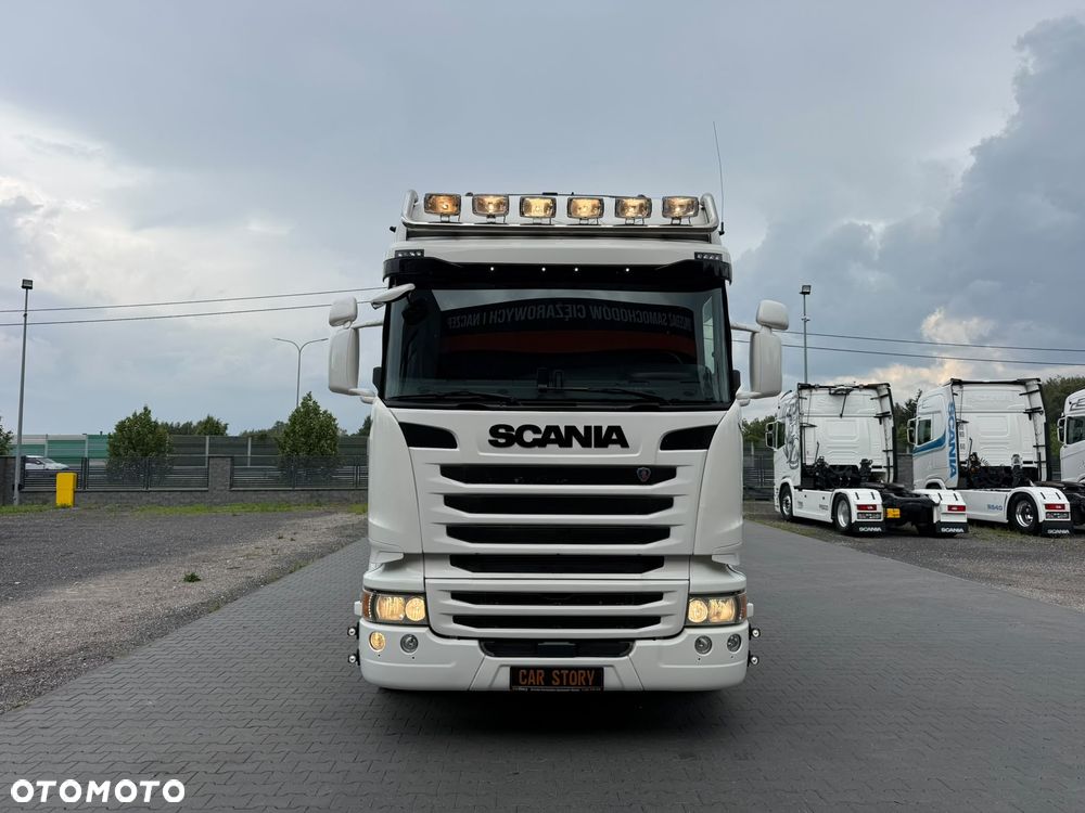 Scania R450/BEZ EGR/RETARDER/NAVI/XENON/SPROWADZONA/HYDRAULIKA - 14