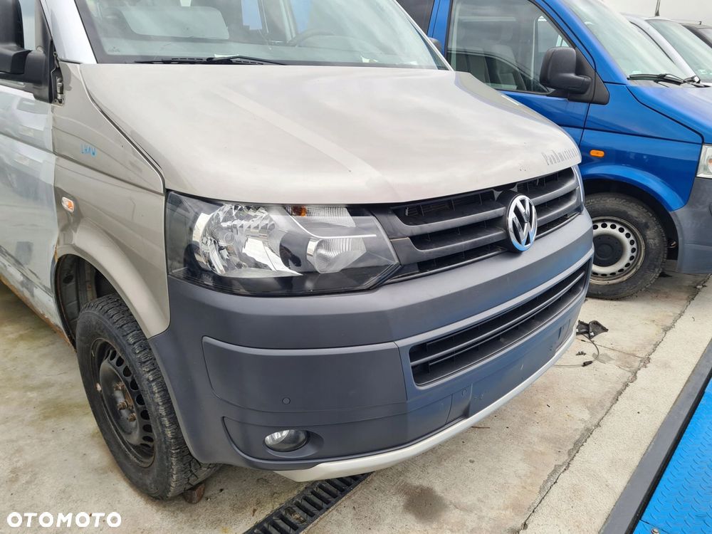 VW T5 LIFT MULTIVAN PANAMERICANA kompletny przód zderzak błotnik lampy LH1W - 3