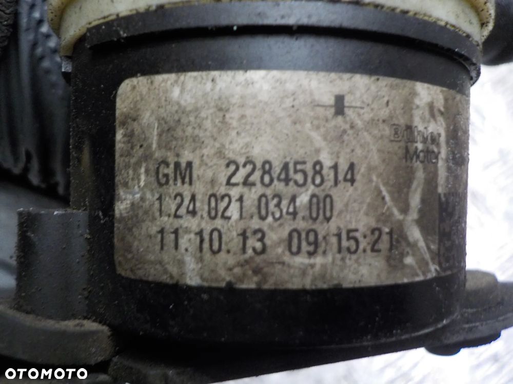 OPEL INSIGNIA A 2.0 CDTI DODATKOWA POMPKA WODY 22845814 - 3