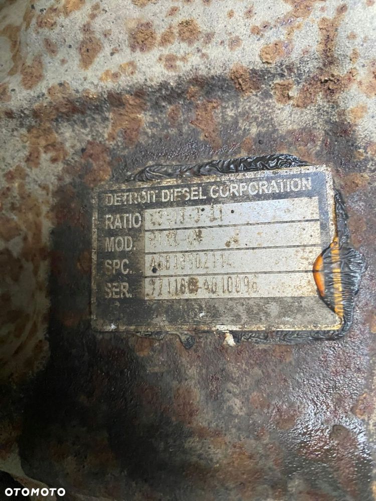 KOMPLETNY WÓZEK TYLNY 8x4 8X6 6x4 MERCEDES A6813502114 43-13 3.31 - 5