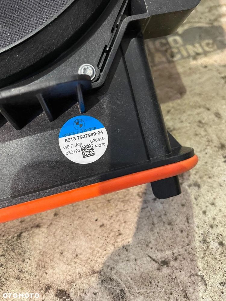 GŁOŚNIK NISKOTONOWY SUBWOOFER PRAWY LEWY BMW F40 F44 F45 F46 F48 F39 - 6