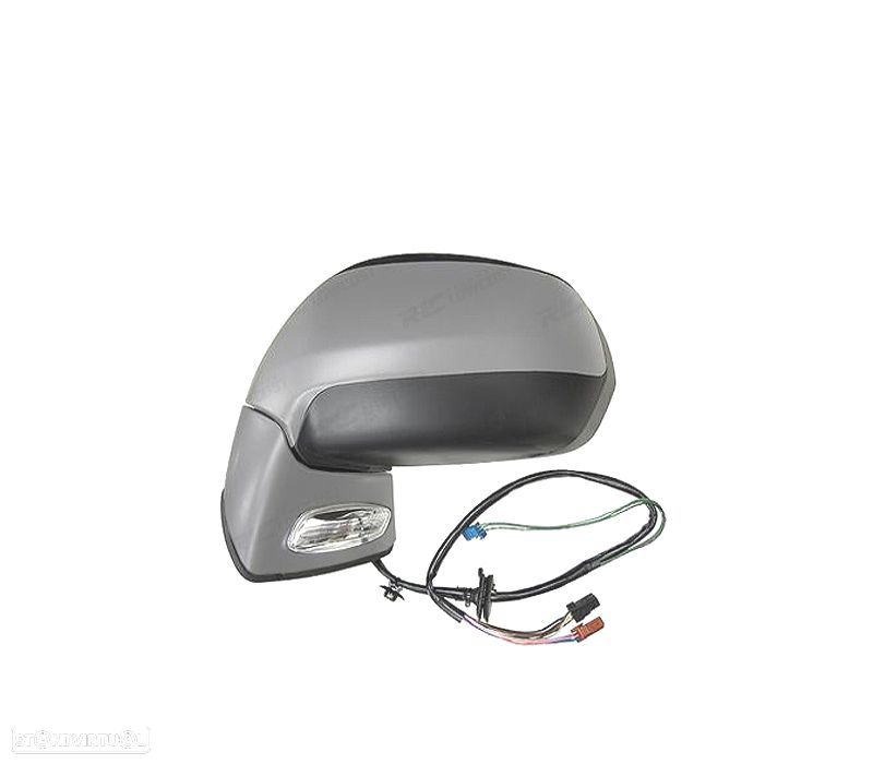 ESPELHO COMPLETO ESQUERDO CITROEN C4 PICASSO 06-12 REBATÍVEL - 1