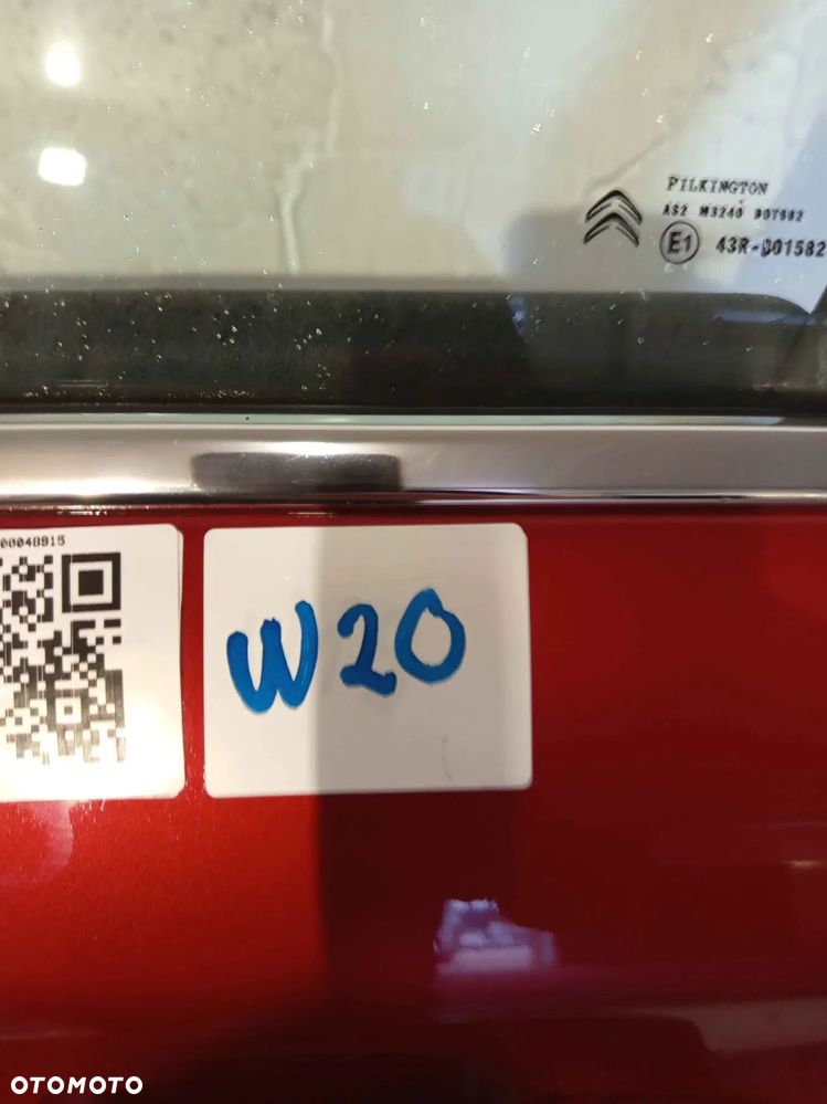 + DRZWI PRZOD PRZEDNIE LEWE CITROEN C4 II B7 LKR BORDO BORDOWE - 4