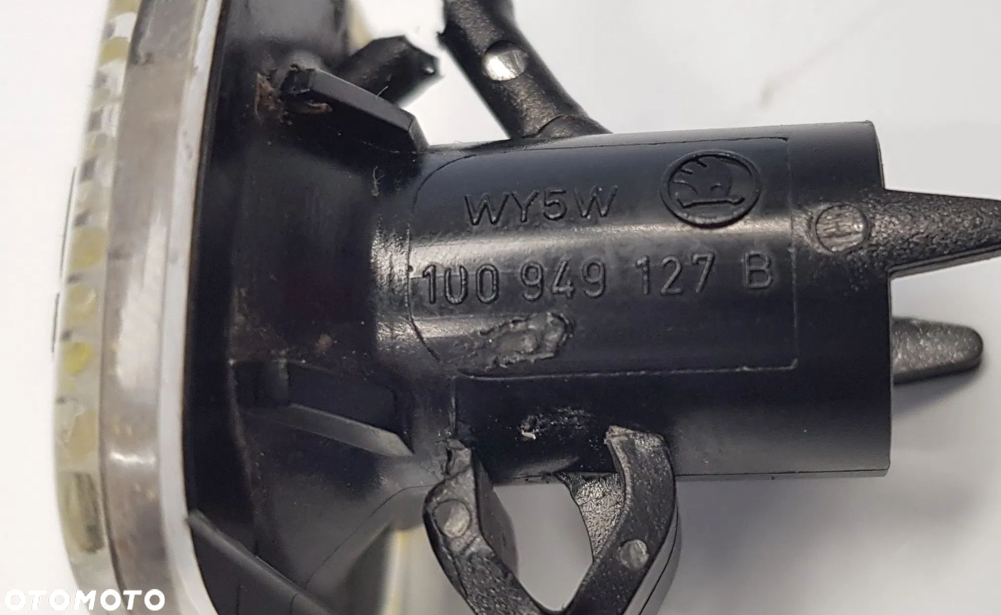 Kierunkowskaz boczny błotnika Skoda Fabia 100949127b - 4