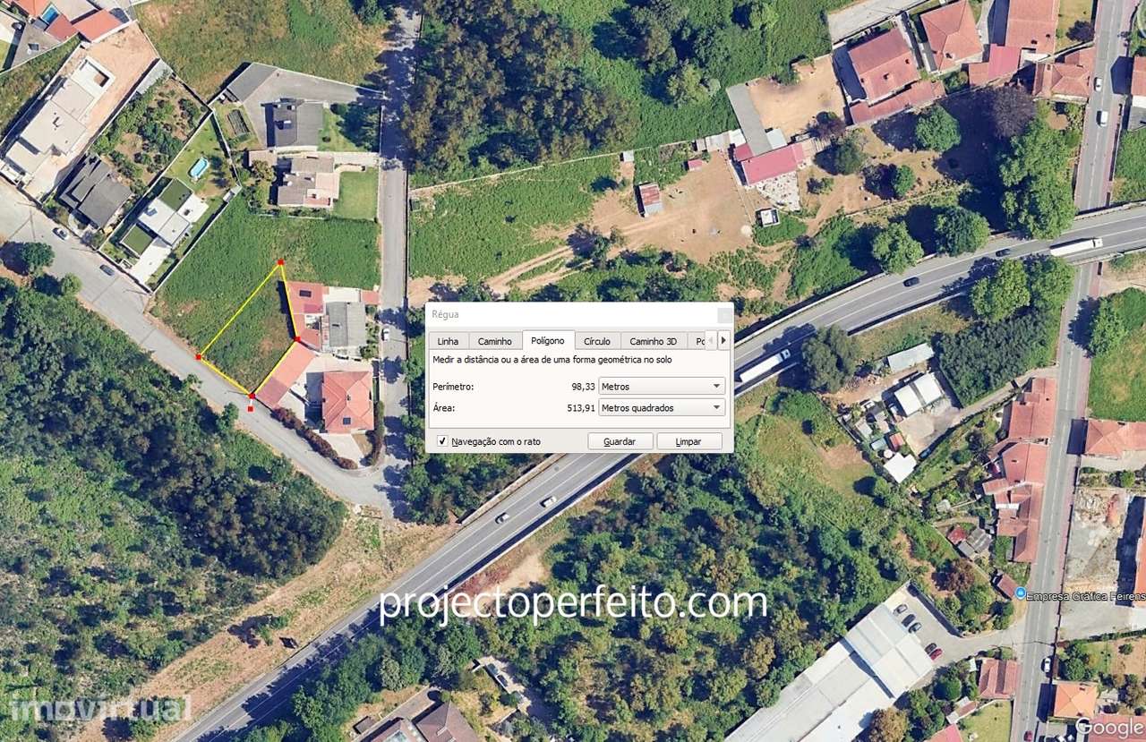 Terreno Para Construção  Venda em Santa Maria da Feira, Travanca, Sanf - Grande imagem: 2/4