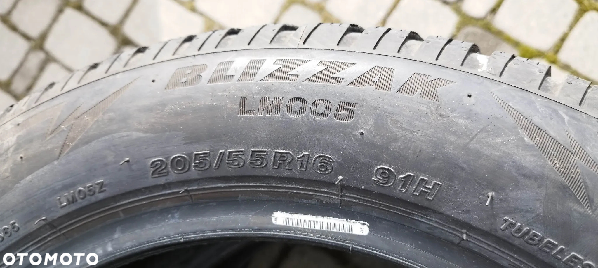 205/55/16 bridgestone blizzak lm005 - 5