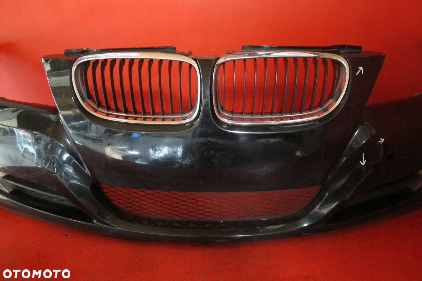 BMW 3 E90 E91 2010 Z przodu Zderzak przedni - 7