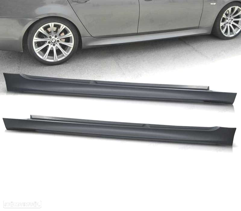 EMBALADEIRAS LATERAIS BMW E60 E61 03-10 LOOK M - 2