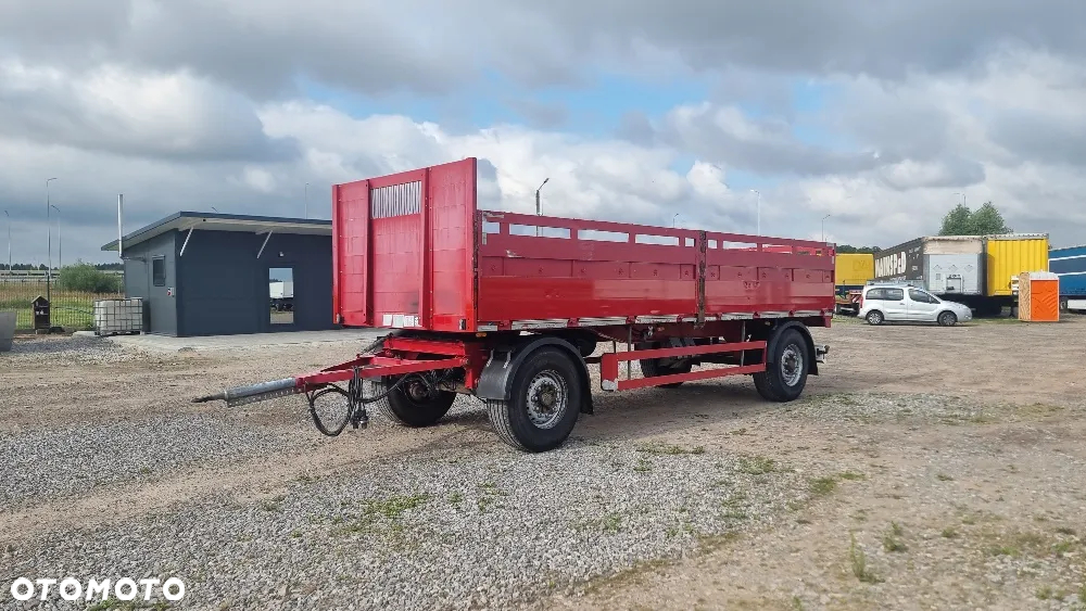 Schwarzmuller 29.500zł netto PRZYCZEPA 6.80M GRUBA RAMA BUDOWLANKA 2013 ROK ST.BDB MOŻLIWOŚĆ TRANSPORTU - 2