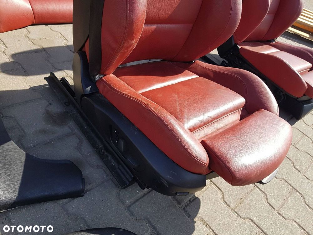 BMW 3 E93 CABRIO 06-13r FOTELE SKÓRZANE KANAPA - 10