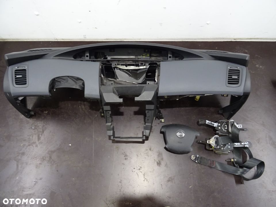 NISSAN PRIMERA P12 KOMBI 02-07 1.6 B DESKA ROZDZIELCZA PASY PODUSZKI - 1