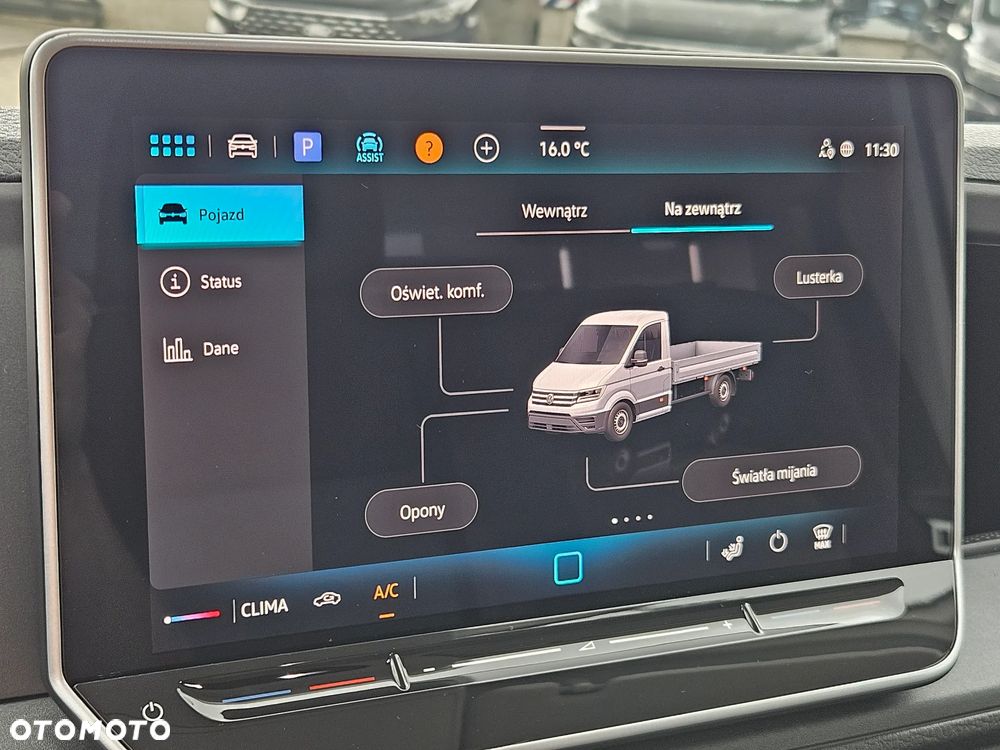 Volkswagen CRAFTER Skrzyniowy paczka 4.8m SalonPL FV23% - 32