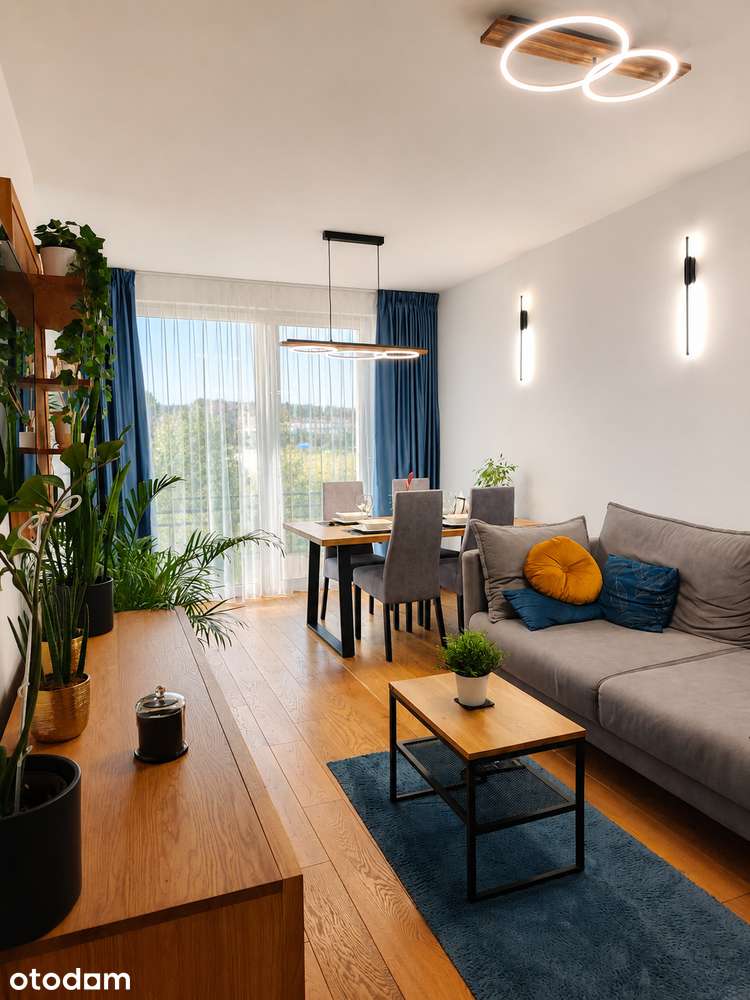 Nowoczesny apartament | 4 pokoje | 88m² | 2 łazienki | Loggia i balkon