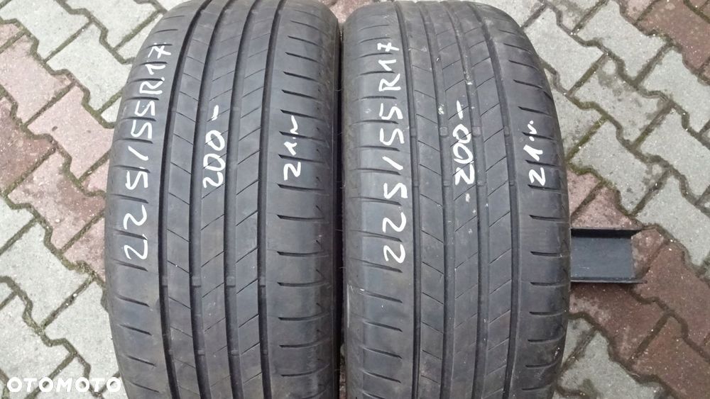 Opony letnie 225/55R17 Bridgestone Turanza T005 97W 2021r. - 1