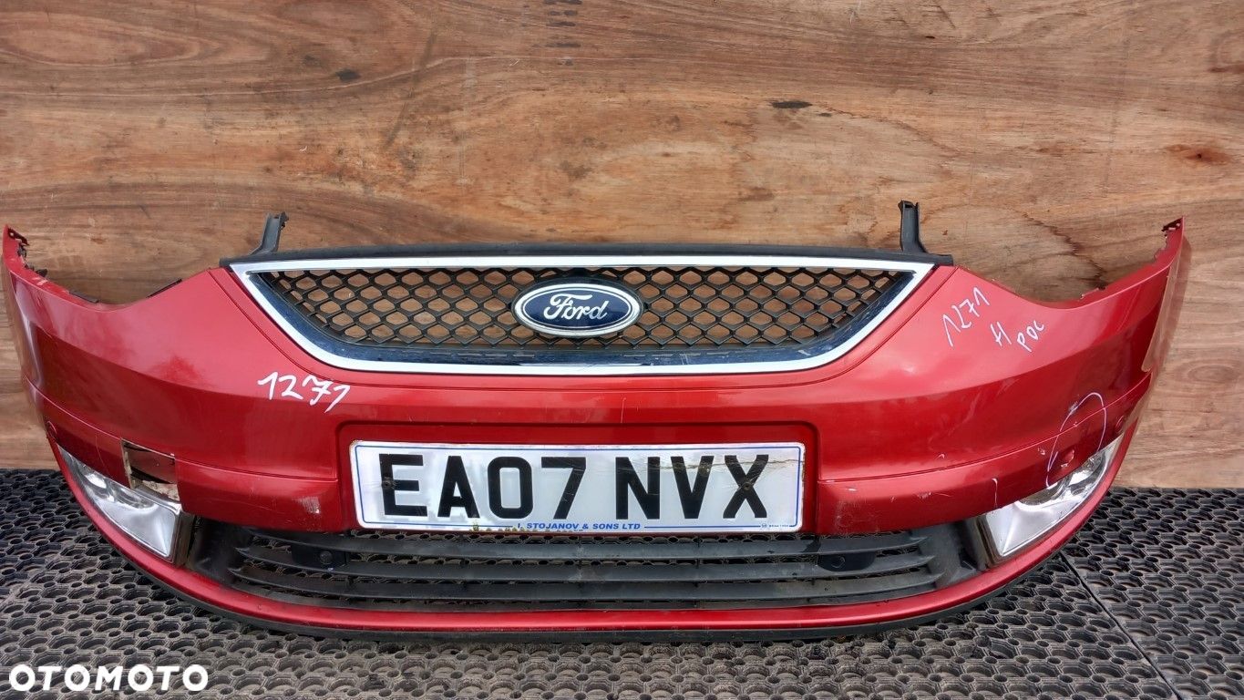 FORD GALAXY MK3  ZDERZAK PRZÓD Z6 HALOGEN  PDC - 1