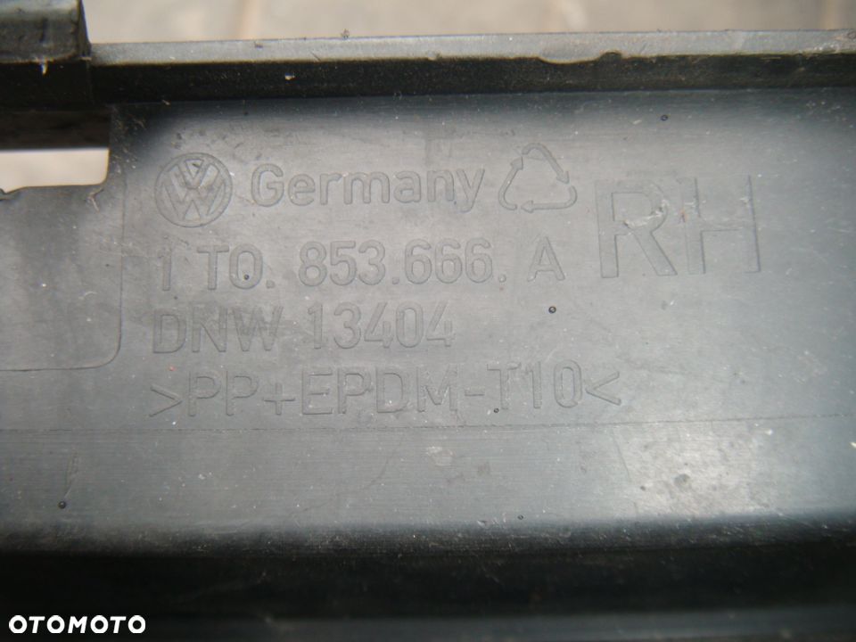 turan t1 kratka zderzaka prawa 1t0853666a - 2