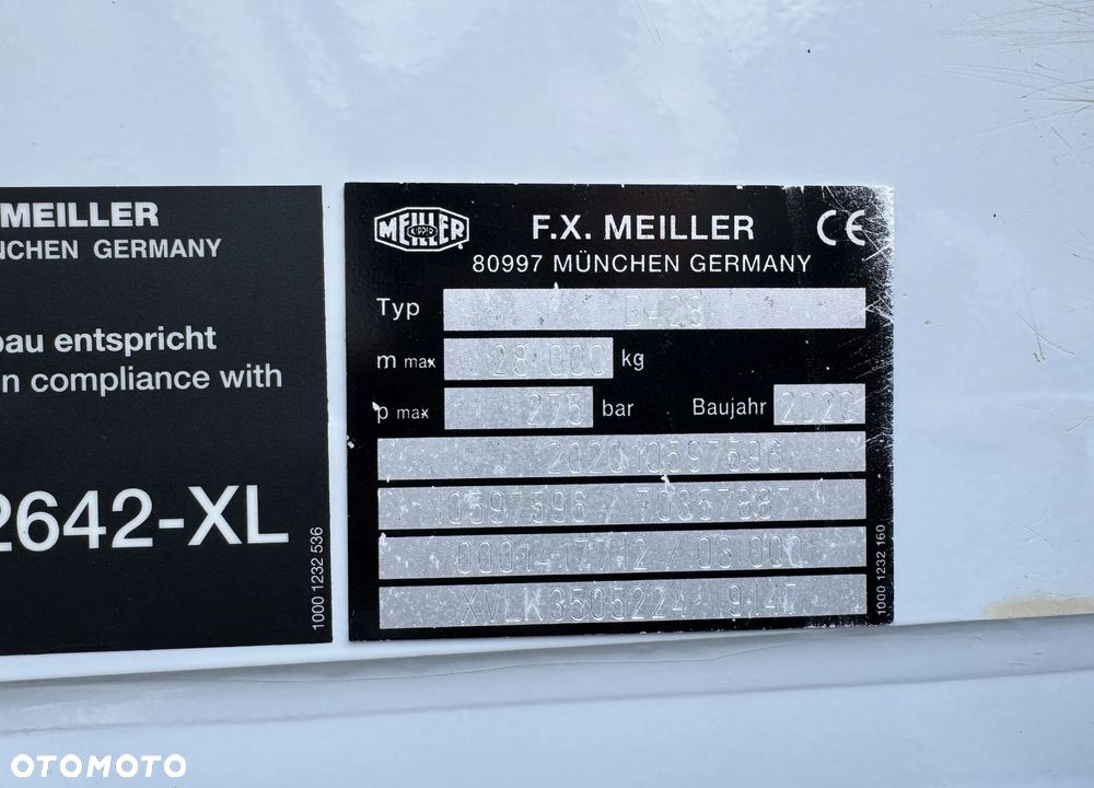 Mercedes-Benz AROCS 4142 MP5, 8x4, MEILLER KIPPER - BORDMATIC, - 28