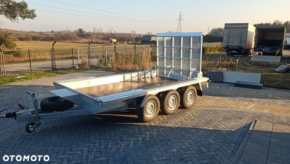Inny NOWA PRZYCZEPA FRACHT POD MINIKOPARKĘ FRACHT ARTUR KAROL BUDOWLANA DMC 3500 3000 2700 DMC 3 OSIE 2 OSIE 3 OSIOWA 2 OSIOWA 300X150 350X180 400X190 - 2