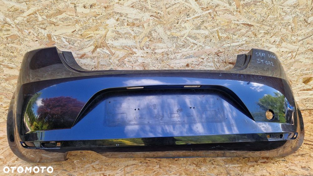 SEAT LEON 2 II 1P0 ZDERZAK TYLNY TYŁ 1P0807421 - 1