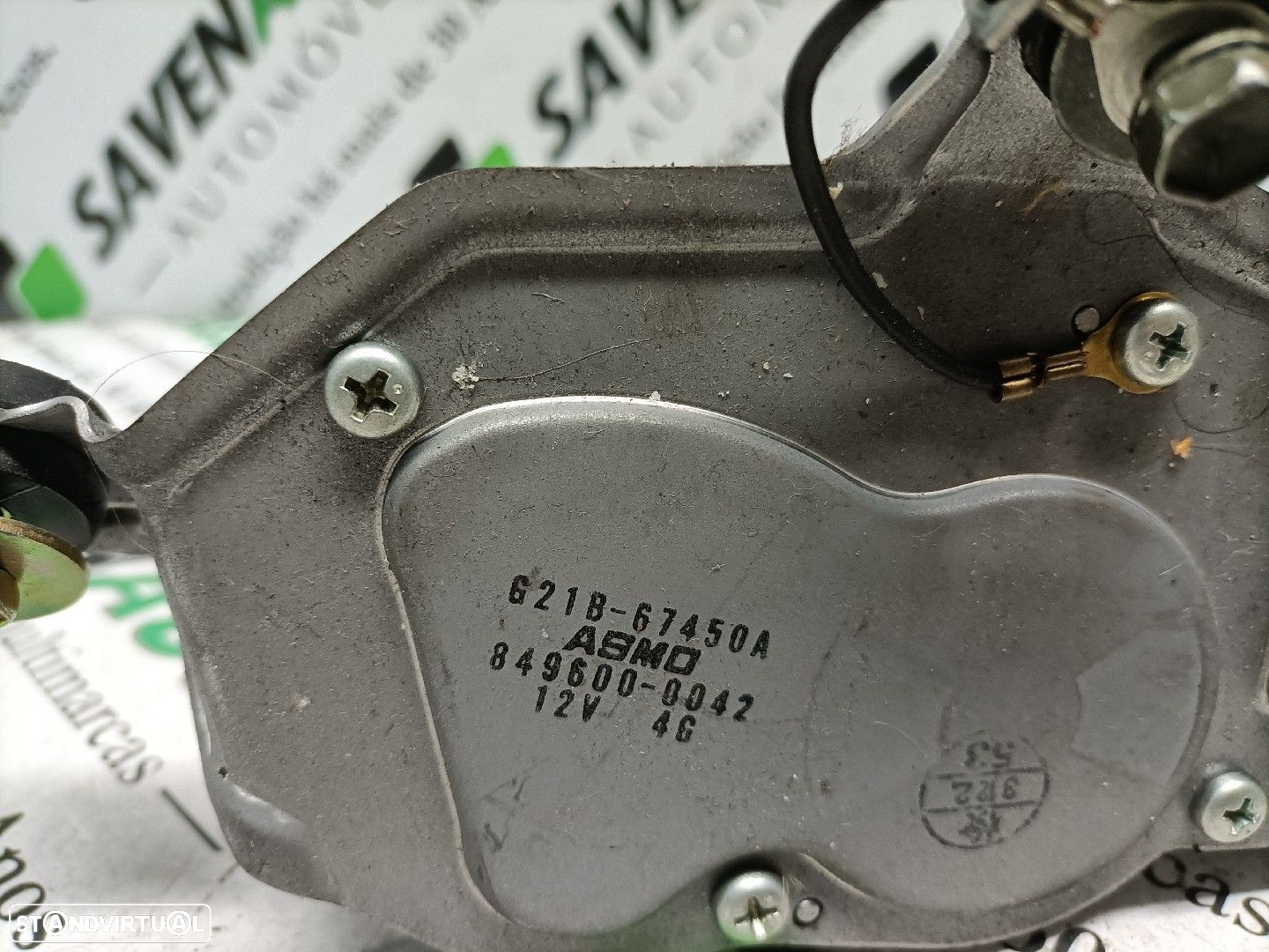 Motor Limpa Vidro Traseiro Mazda 6 Hatchback (Gg) - 4