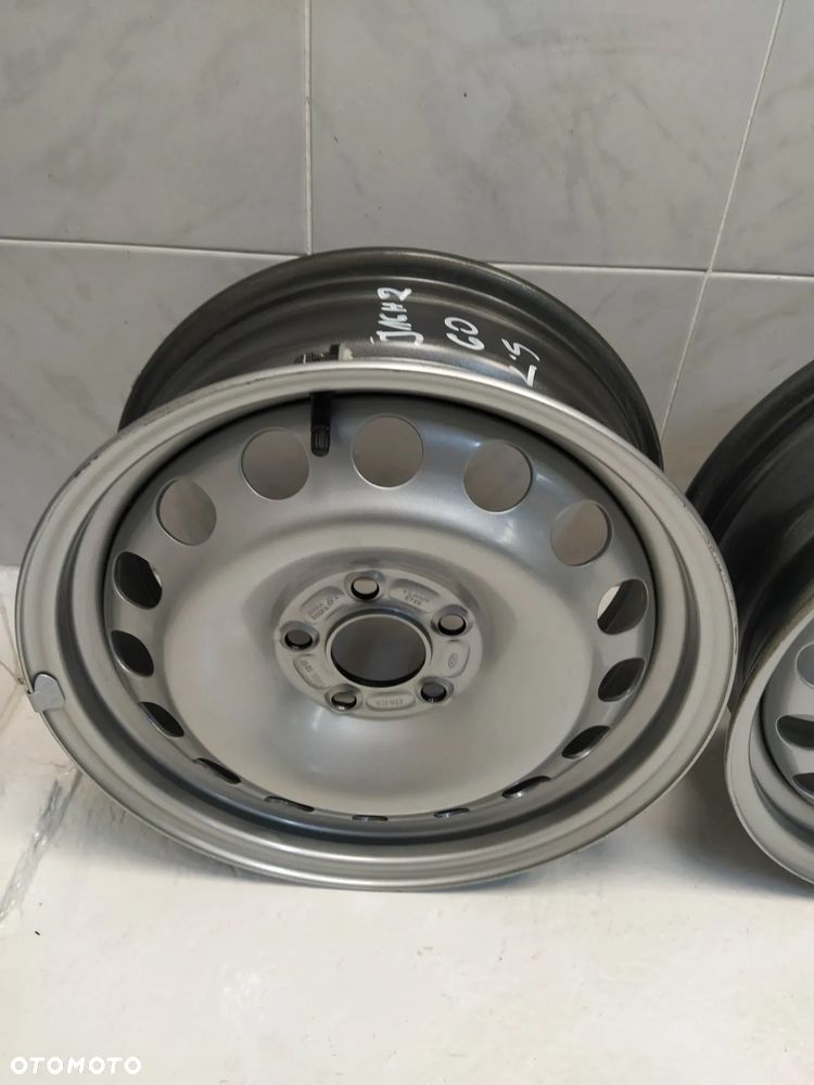 FORD 16X6,5 FELGI STALOWE R16 5x108 ET 50 CZUJNIKI CIŚNIENIA KOMPLET - 6