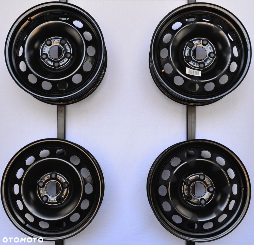 FELGI STALOWE OEM VW SKODA SEAT AUDI 5x112 6J16 ET 43 x1szt F-795 - 2