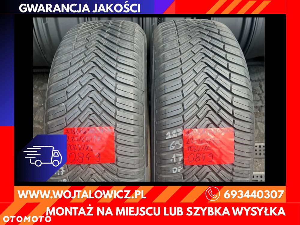 Continental 225 65 17 AllSeason Contact 2szt Całoroczne