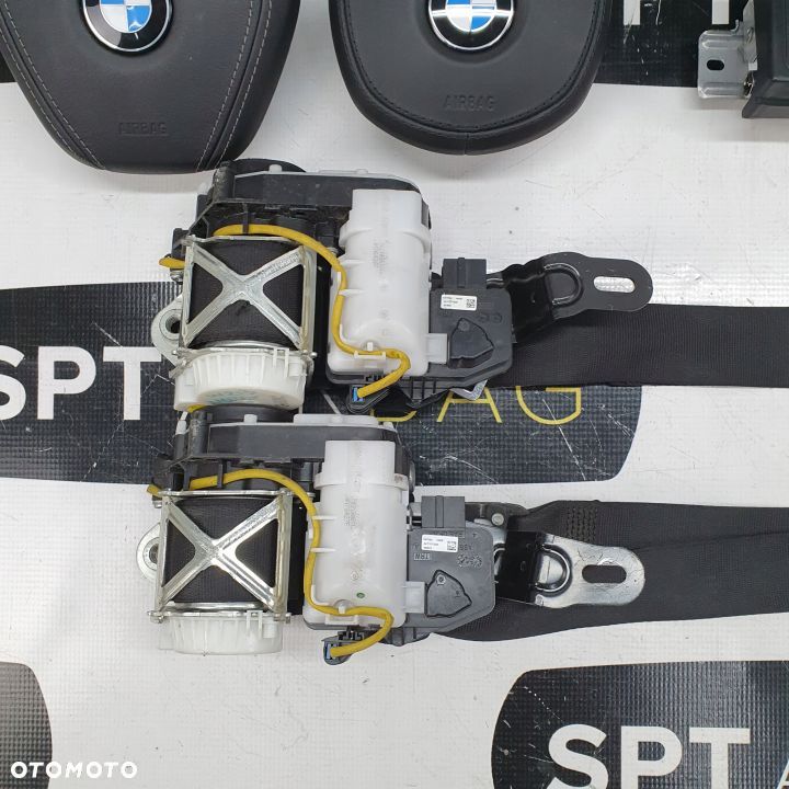 BMW SERIA 7 G11 G12 DESKA ROZDZIELCZA KONSOLA KOKPIT PULPIT PODUSZKI AIRBAG AIR BAG PASY KIT SET - 14