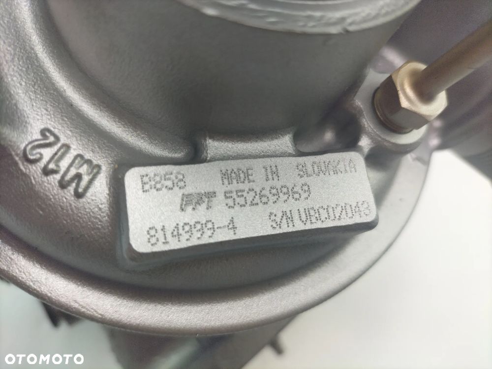 Turbosprężarka Turbo Fiat Grande Punto 190 KM 814999-5003S, 814999-5004S, 812812-0006, 814999-4, 04892938AD 4892938AD 04892938 4892938 - 2