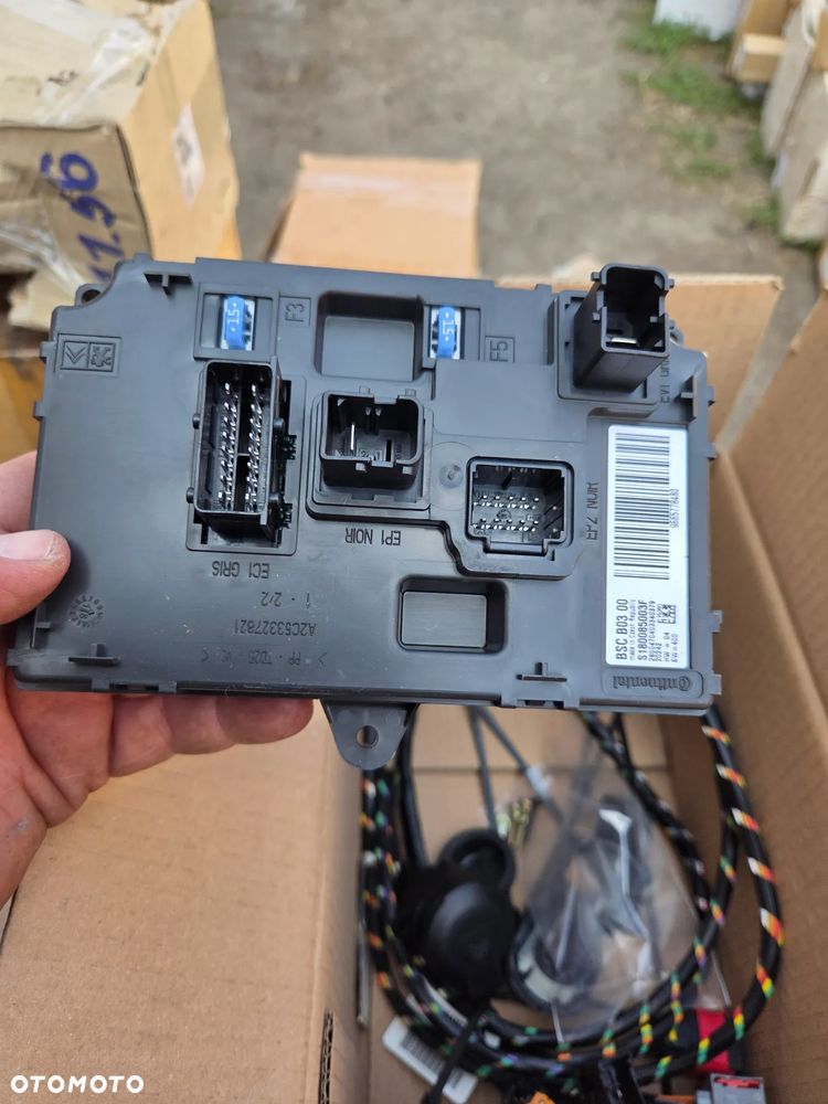 Moduł wiązka haka holowniczego Citroën C5 III X7 9428F7 9665778480 - 4
