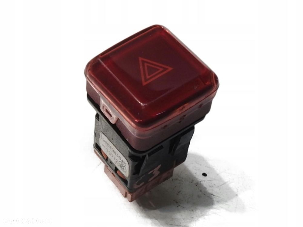 PRZYCISK ŚWIATEŁ AWARYJNYCH CITROEN C3 PICASSO 96628855JK - 1