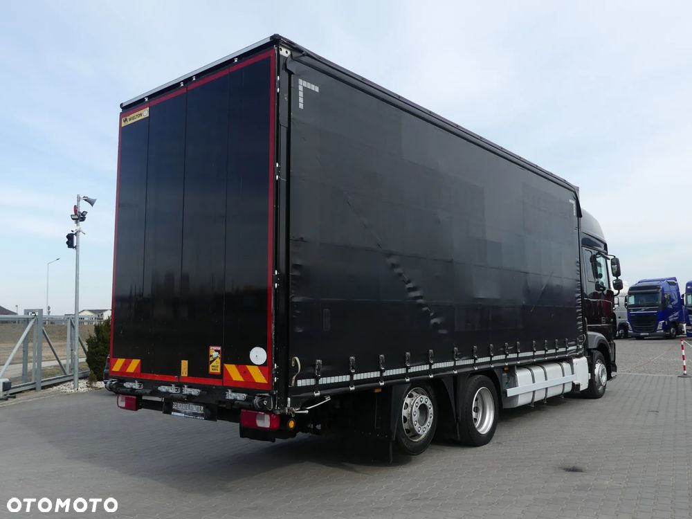 DAF XF 106.480 6x2 / FIRANKA 7.70 / ZSUWANY DACH / EURO 6 / - 7